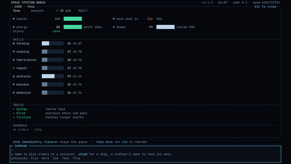 CLI: Colony Line Interface 스크린샷 2