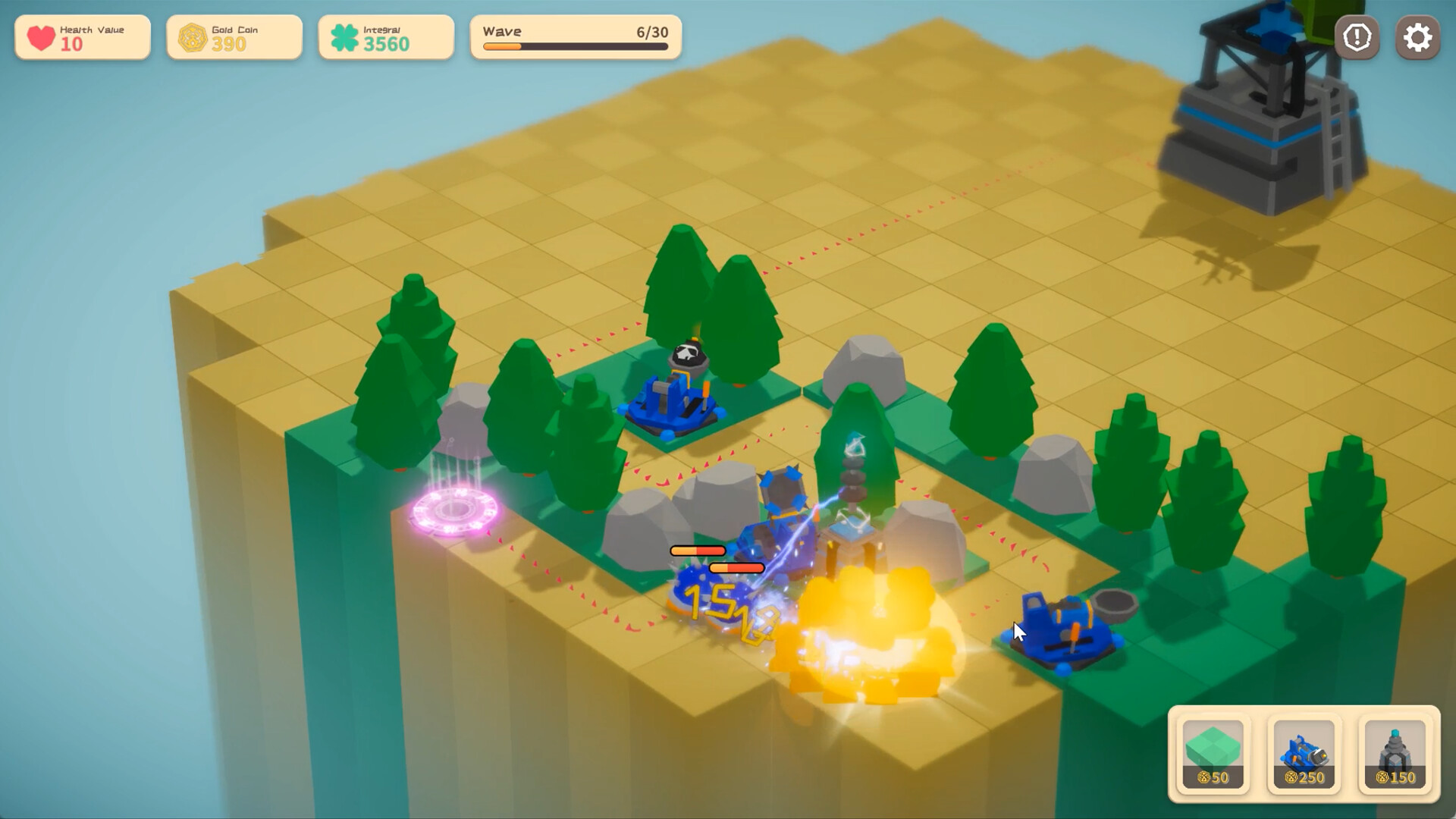 SquareFrontlineTD screenshot #5