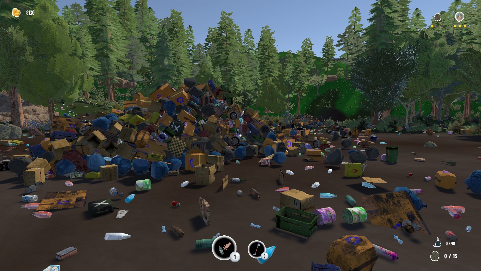 Trash to Trees: Tidy up the forest! screenshot 1