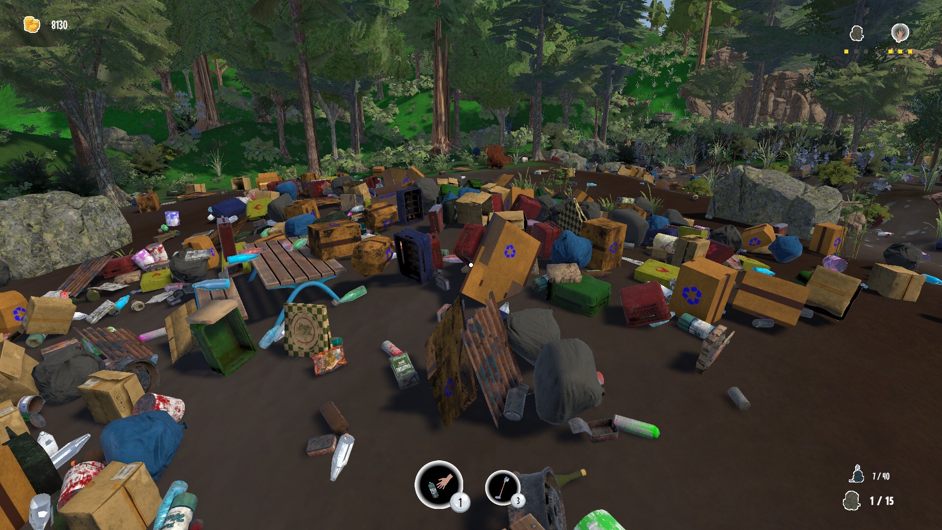 Trash to Trees: Tidy up the forest! screenshot #13