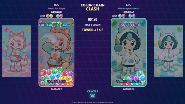 COLOR CHAIN CLASH 스크린샷 3