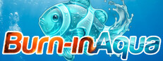 Burn-in Aqua Banner