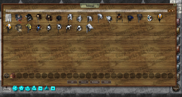 Fantasy Grounds - Darkwoulfe's Token Pack Volume 15