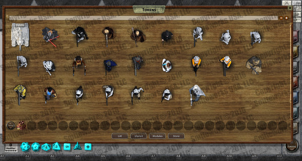 Fantasy Grounds - Darkwoulfe's Token Pack Volume 15