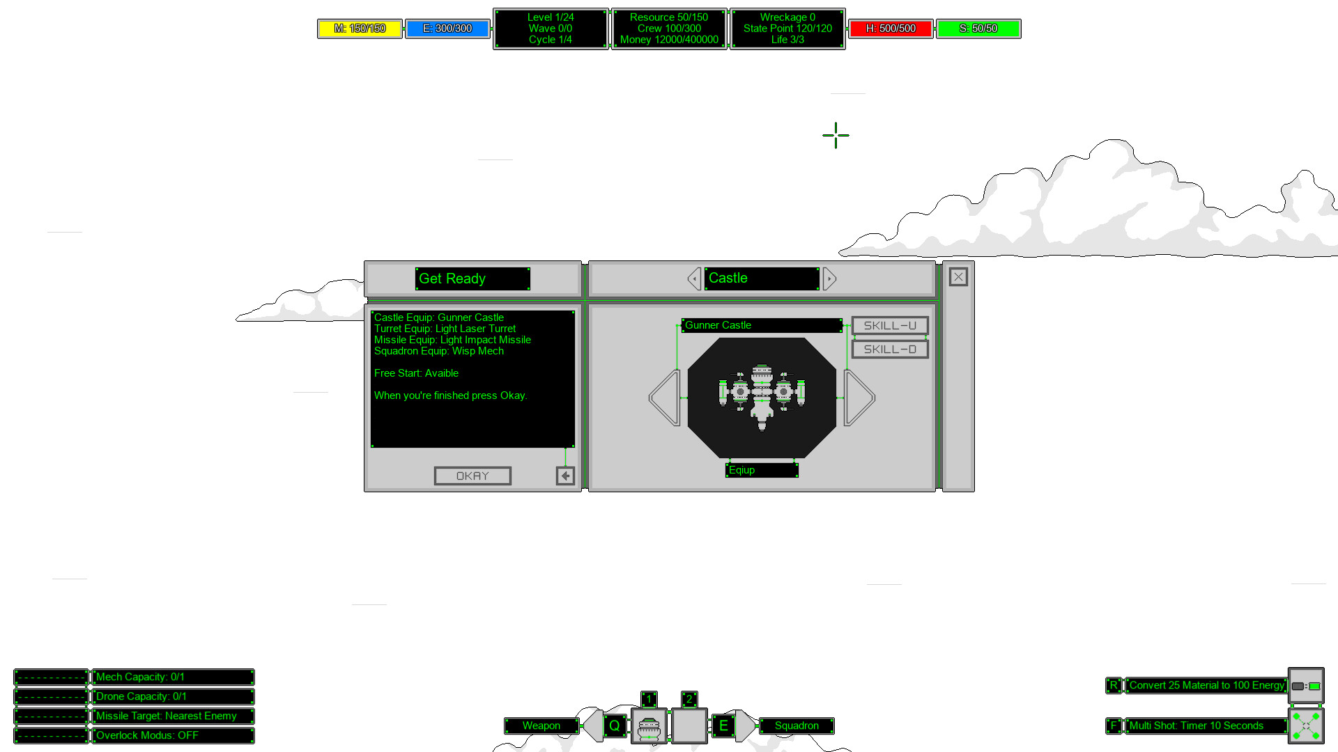 Zero Castle screenshot #2