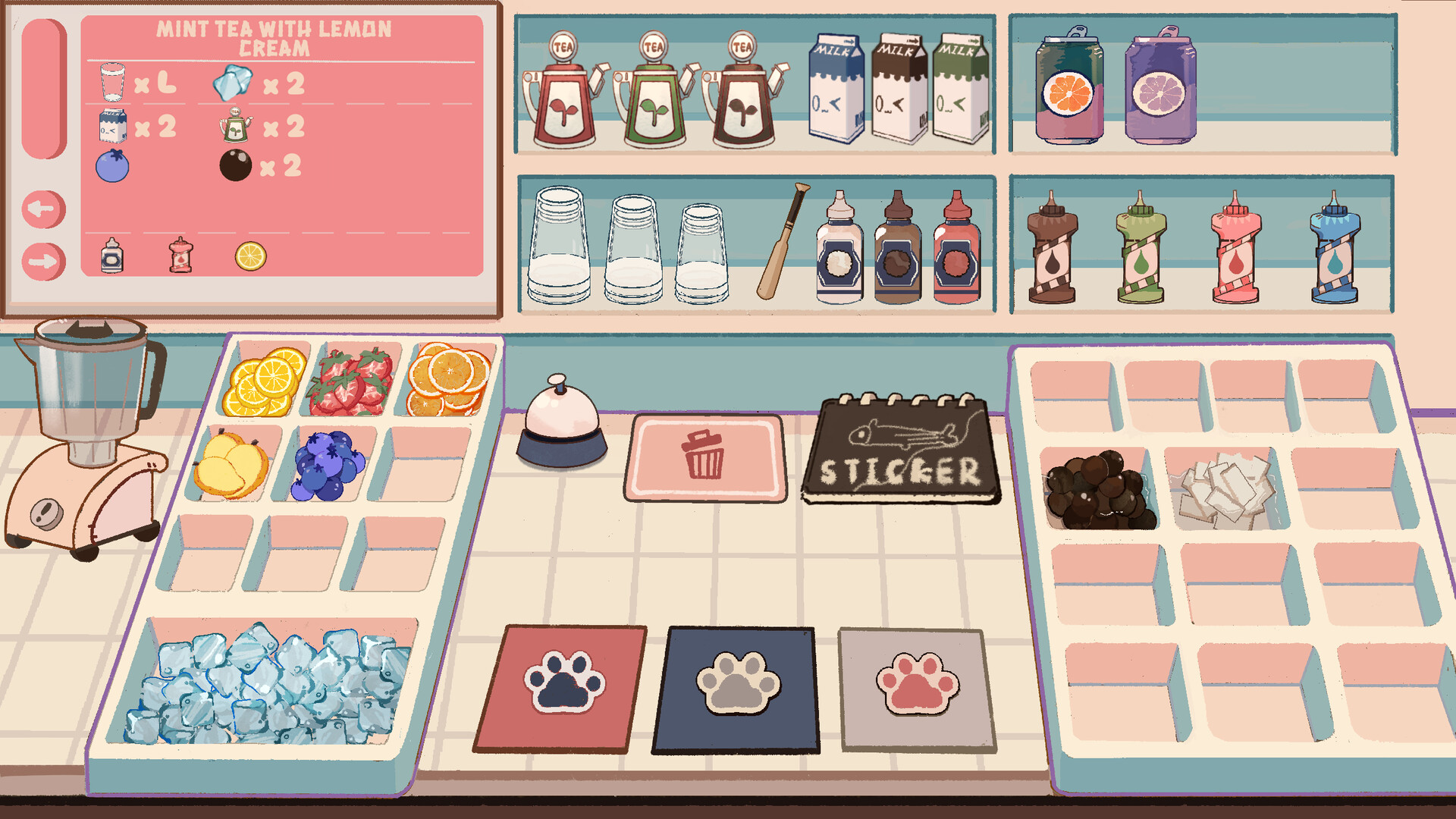 Paw's Boba Shop screenshot 1
