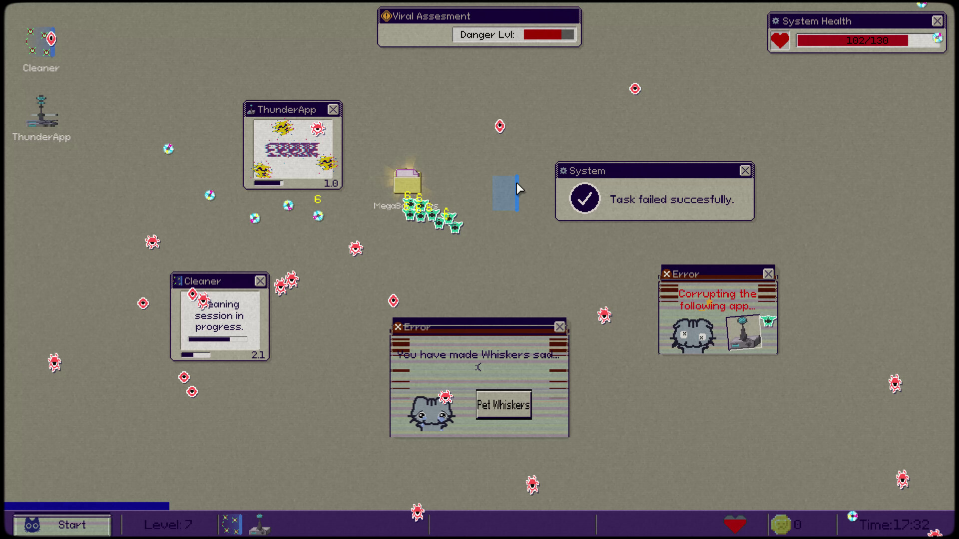 WhiskersOS: Click and Survive screenshot #10