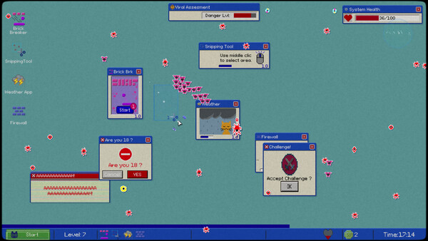 WhiskersOS: Click and Survive screenshot 2