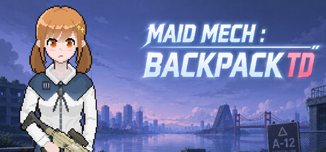 Maid Mech : Backpack TD — Steam header