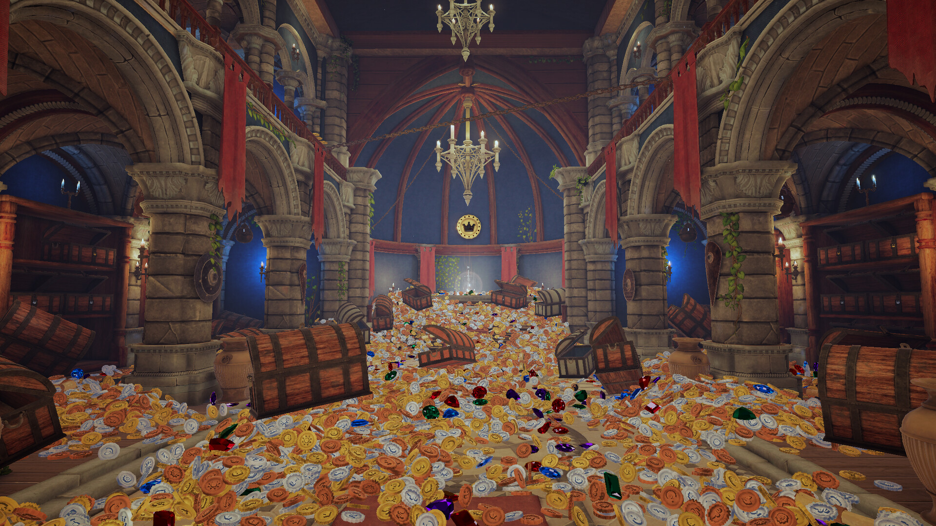 Tidy Up the Royal Vault: Somehow I'm the Hero Now!?のスクリーンショット 1