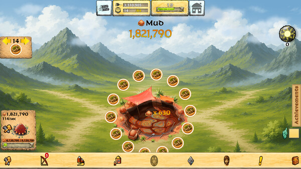 Primal Clicker: Build, Hunt, Explore 스크린샷 3
