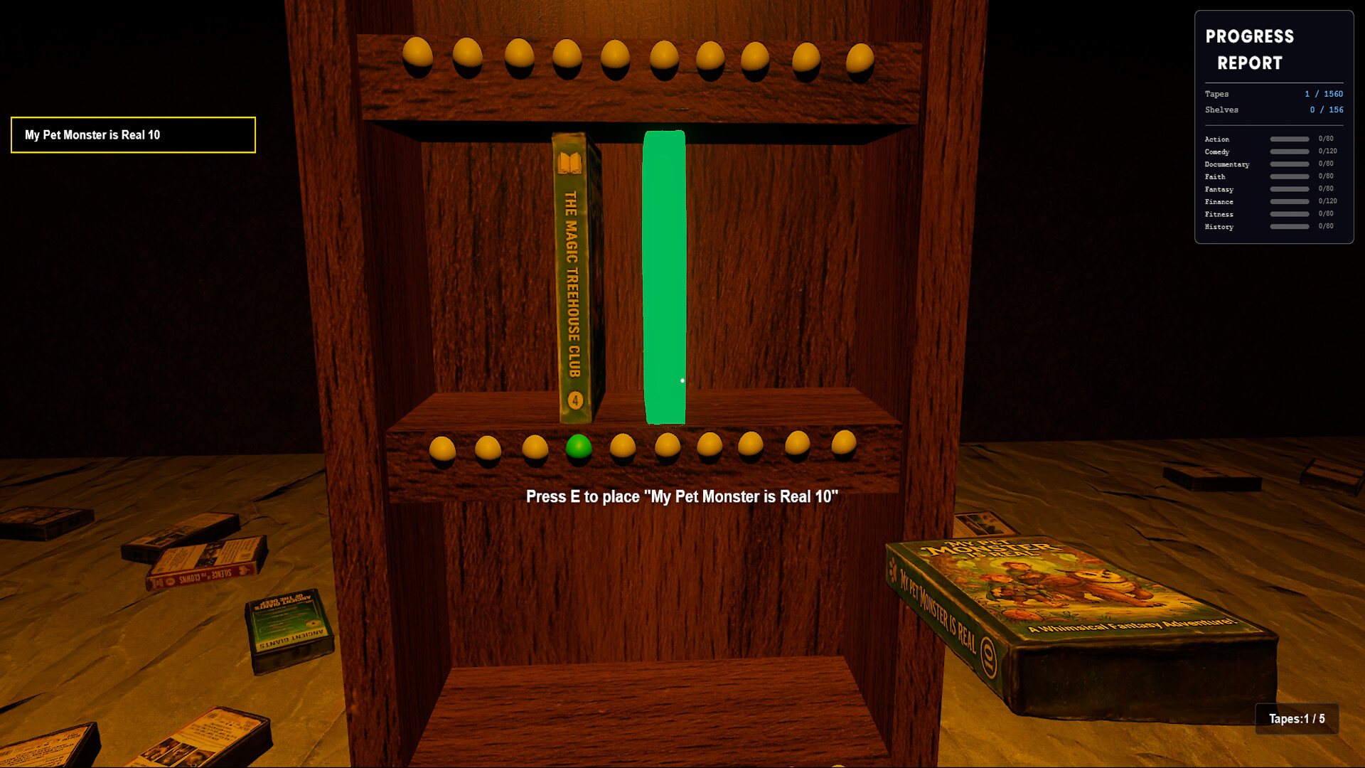 Shelved screenshot #2