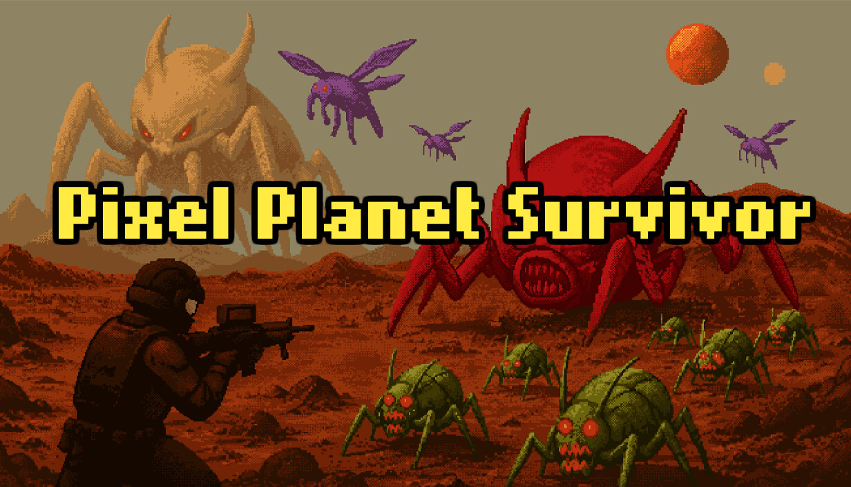 Pixel Planet Survivor cover art
