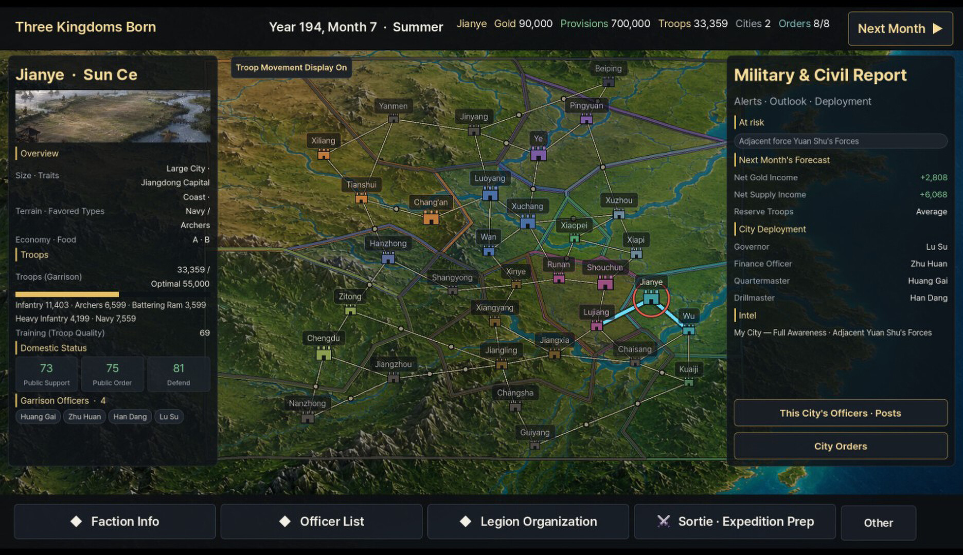 Three Kingdoms Born screenshot 1