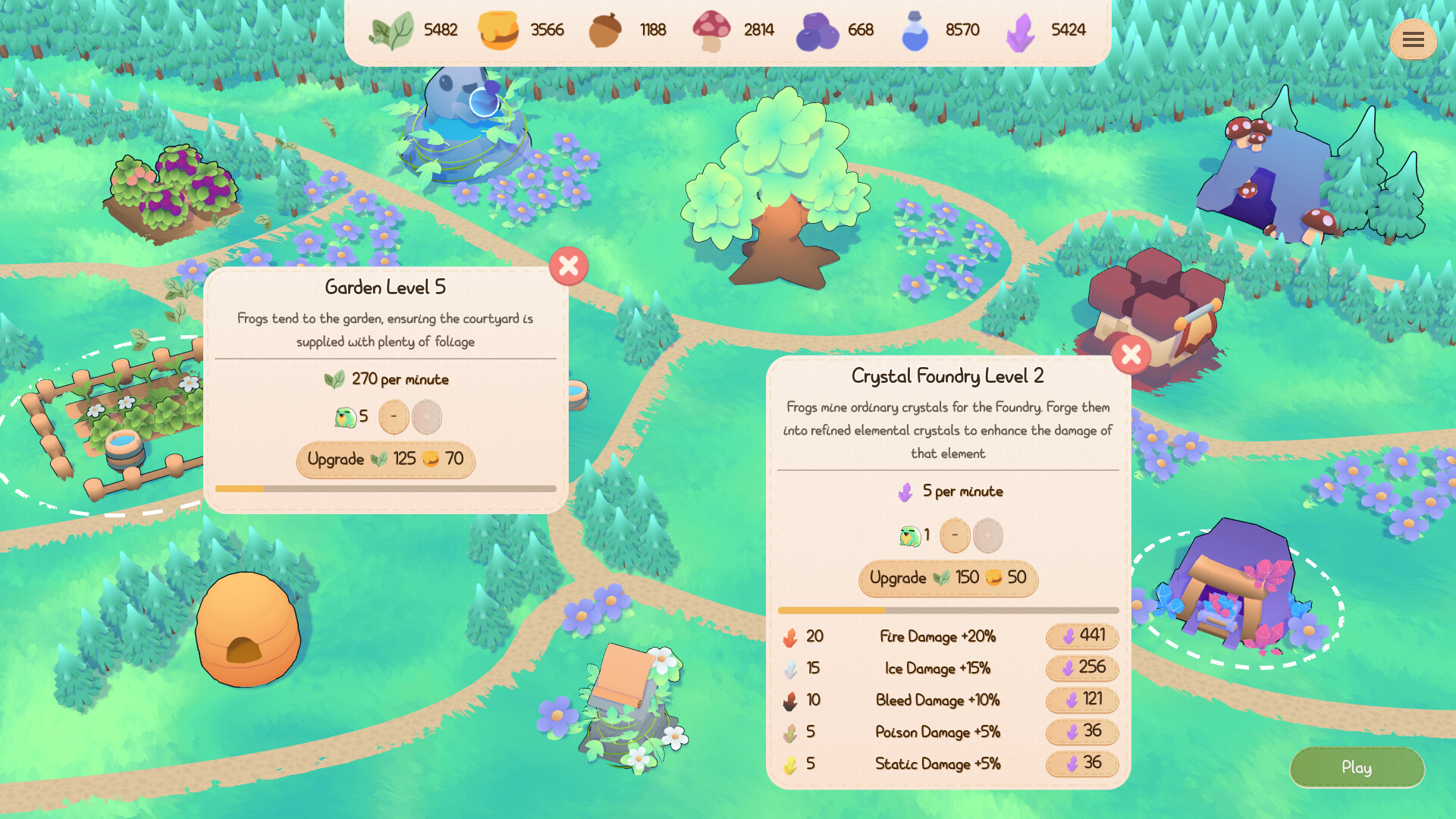 Feed The Frog King: Incremental TD screenshot #3