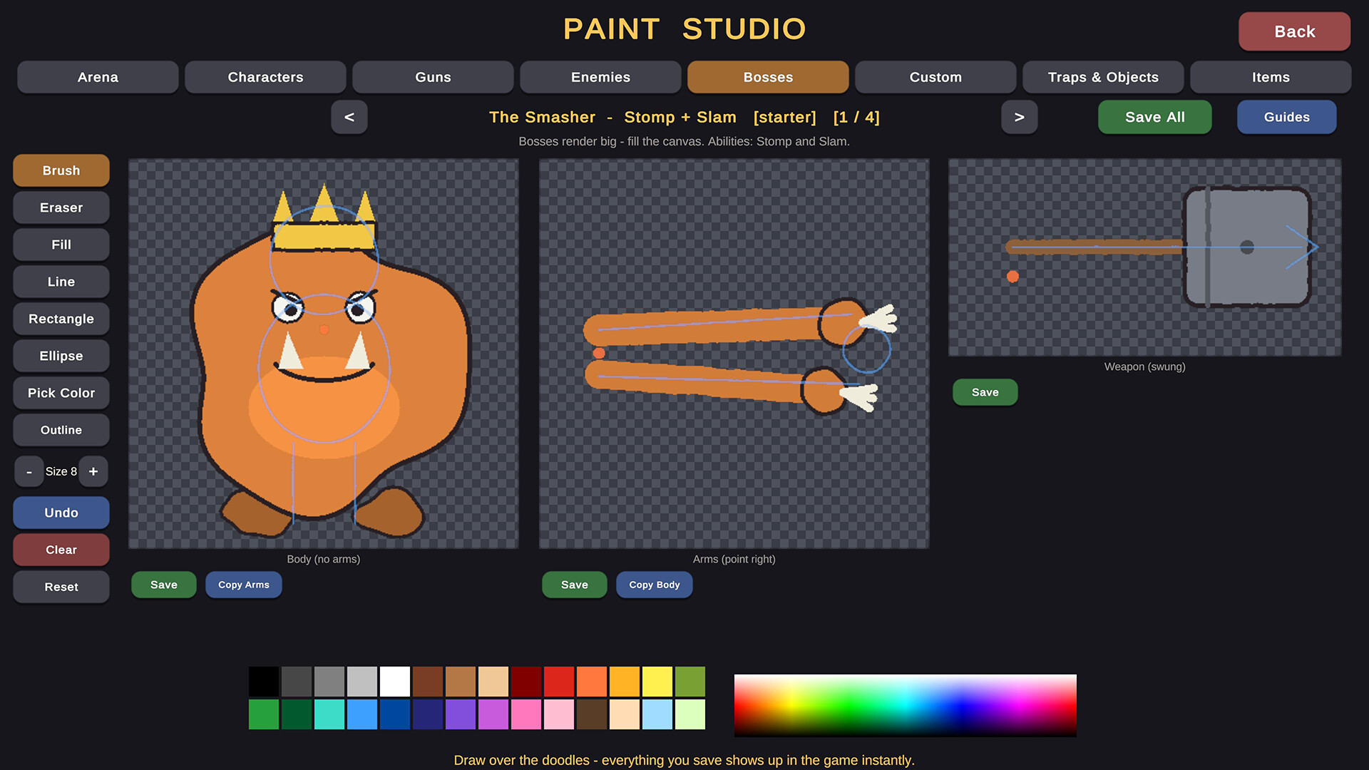 Drawmi: Twin Stick screenshot #2