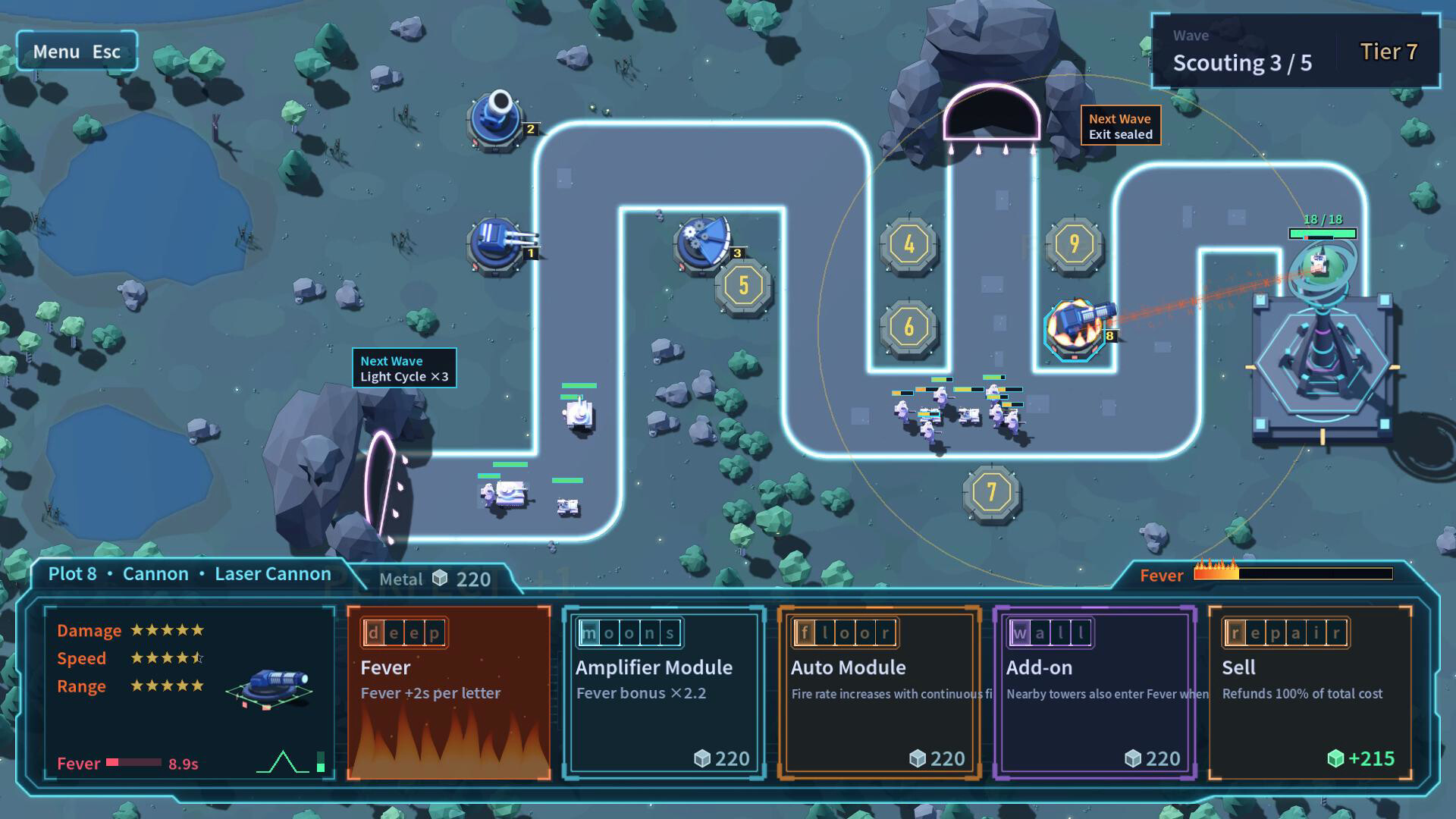 Listening Post: Typing Tower Defense