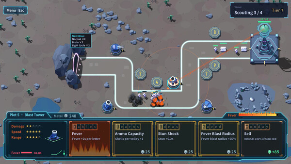Listening Post: Typing Tower Defense screenshot 2