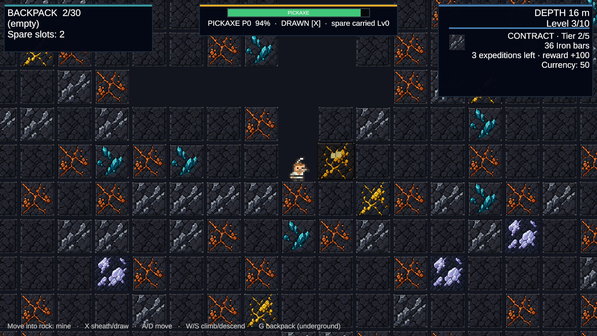 Deepvein — gameplay screenshot 1