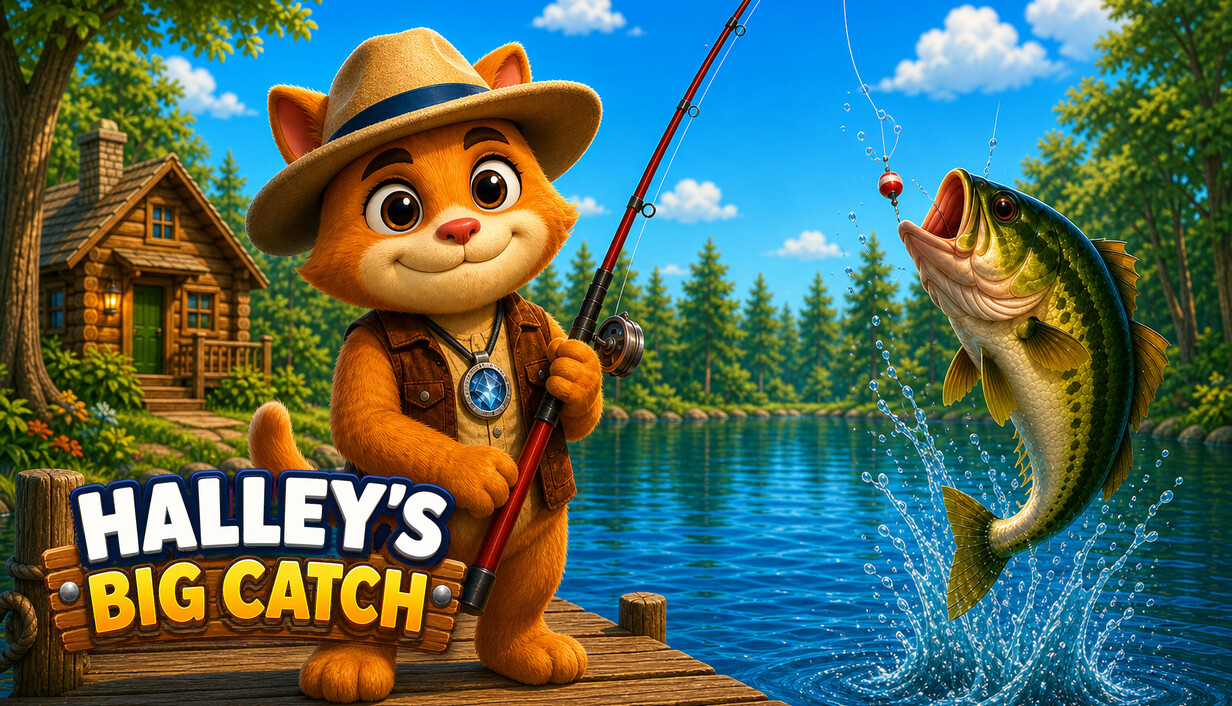 Halley's Big Catch cover art