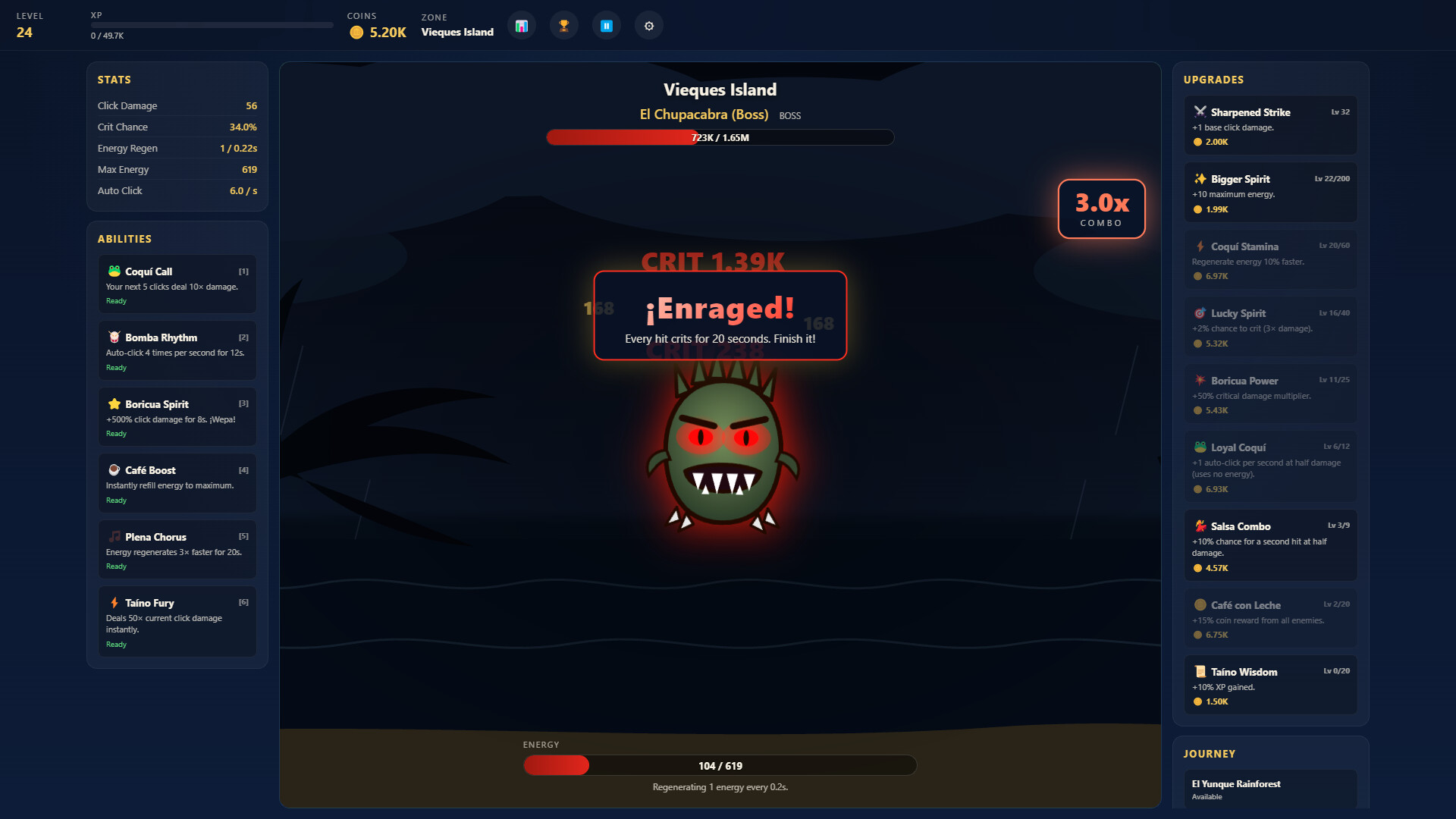 Coquí Crusader: Defenders of Borikén screenshot #3