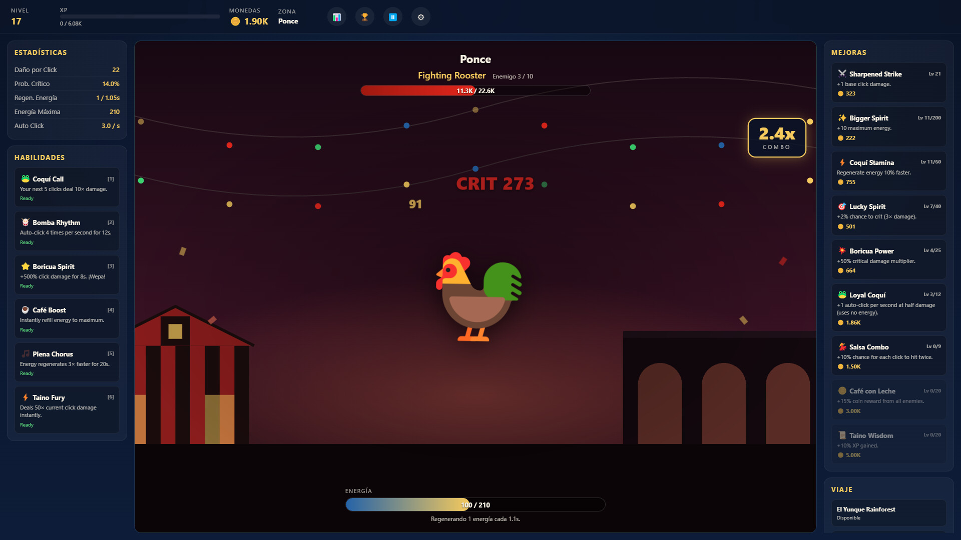 Coquí Crusader: Defenders of Borikén screenshot 8