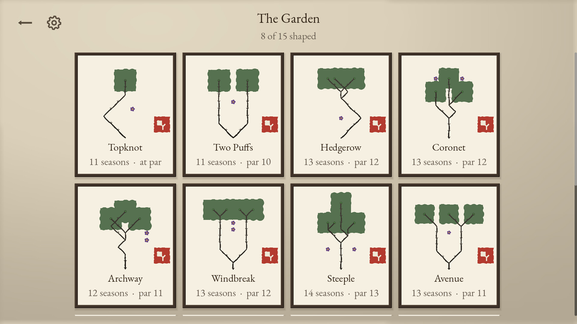 Topiary: A Pruning Puzzle screenshot #8