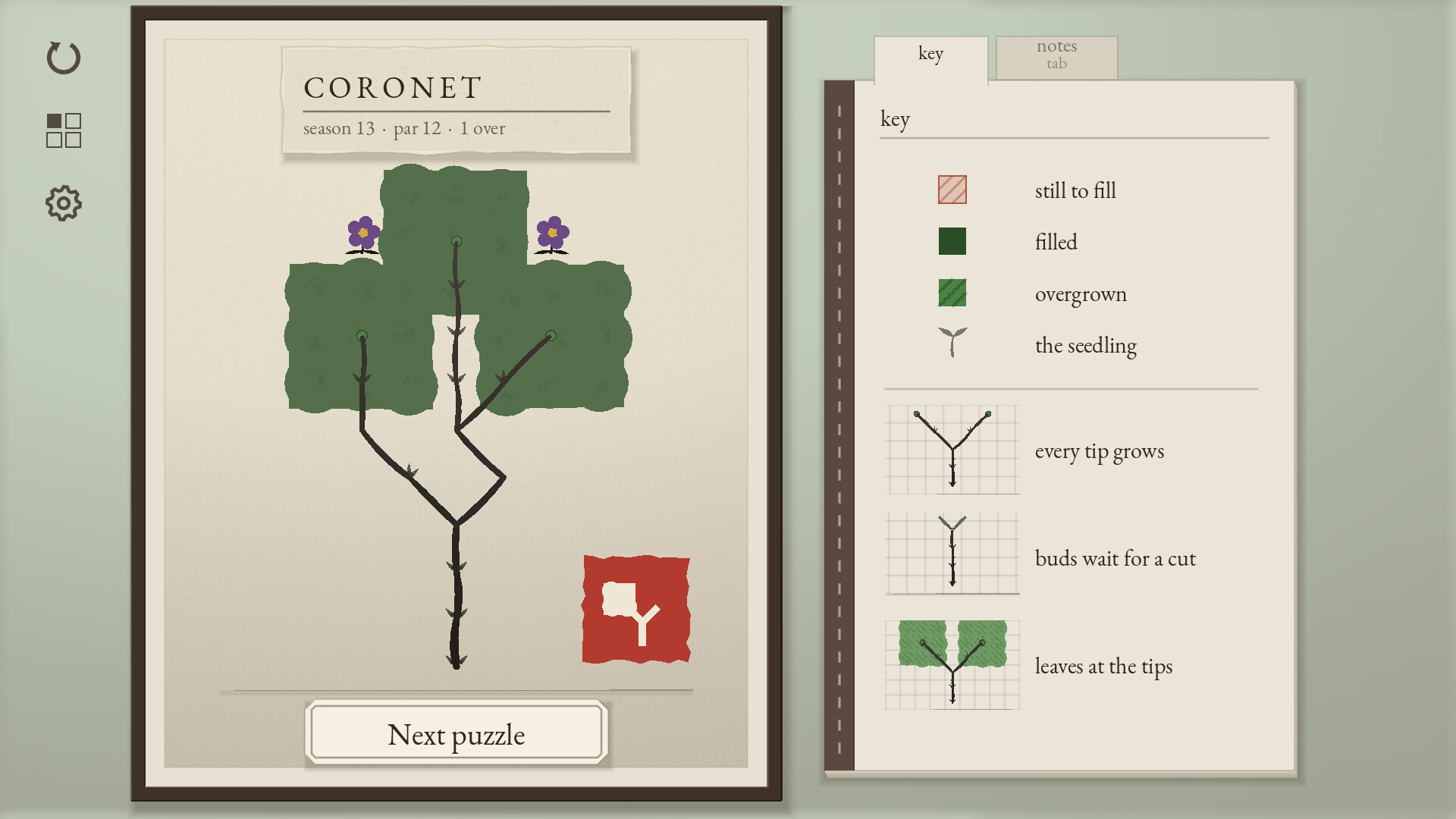 Topiary: A Pruning Puzzle screenshot #3