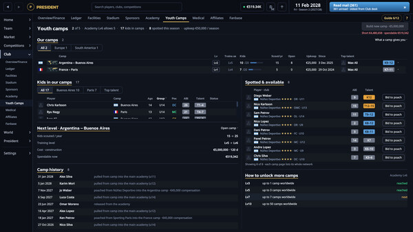President FC: Football Club Owner screenshot 6