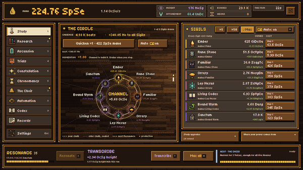 Arcanum Idle screenshot 1