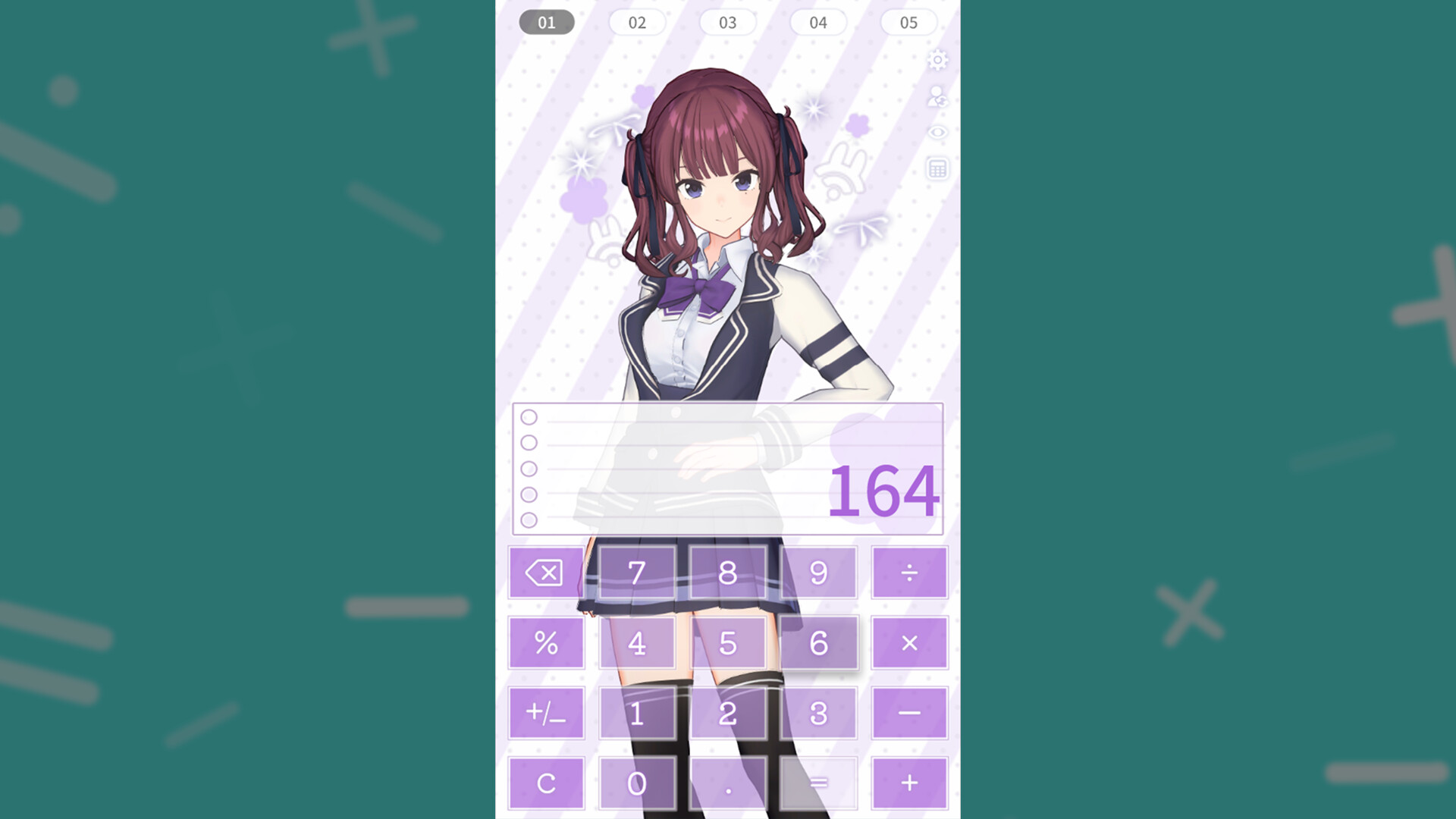 Calculator - Desktop Mate Widgets Natsuki Karin DLC Featured Screenshot #1