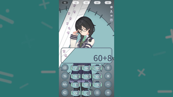 Calculator - Desktop Mate Widgets Hanakuma Chifuyu DLC screenshot 2