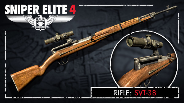 KHAiHOM.com - Sniper Elite 4 - Lock and Load Weapons Pack