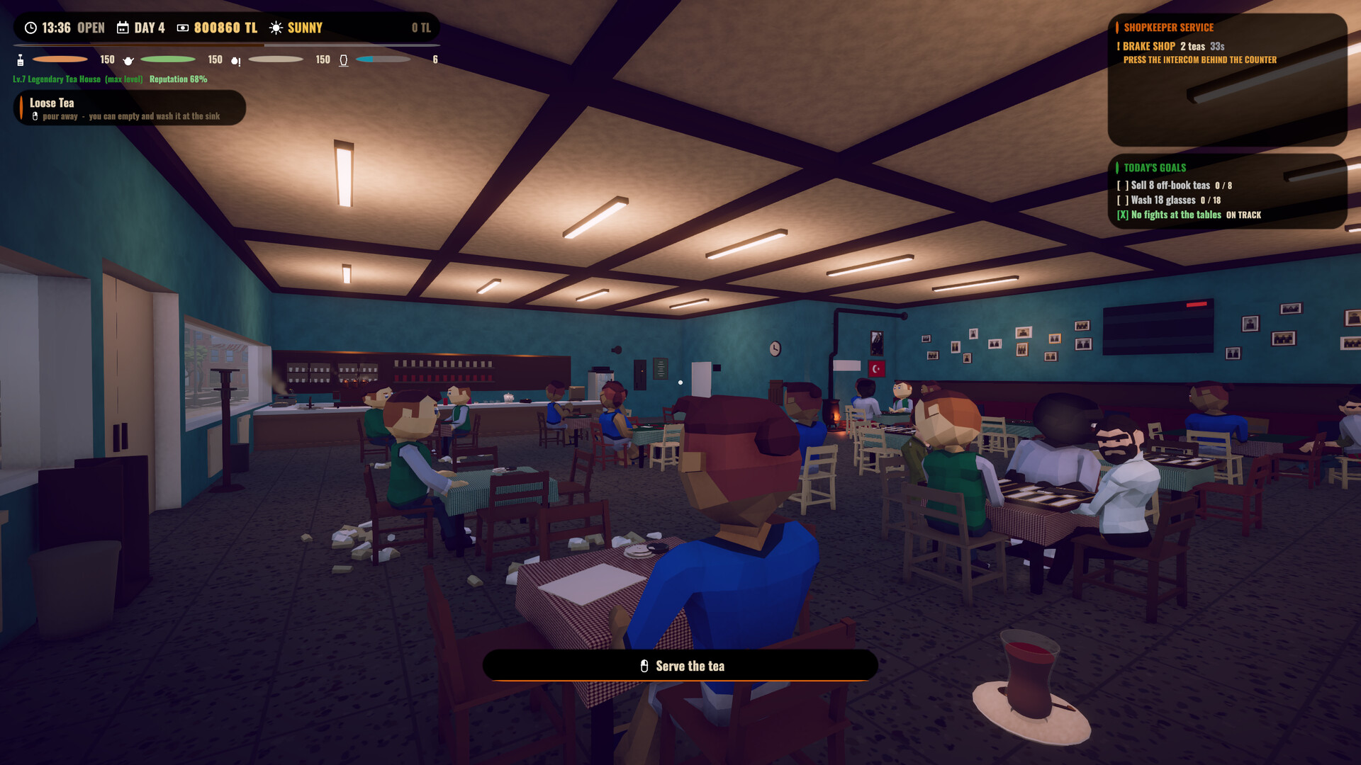 Tea Runners: Turkish Teahouse Simulator screenshot #2