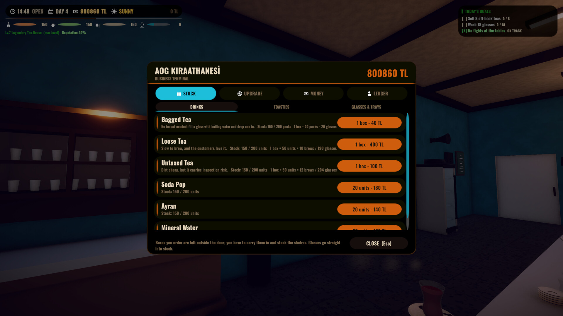 Tea Runners: Turkish Teahouse Simulator screenshot #8