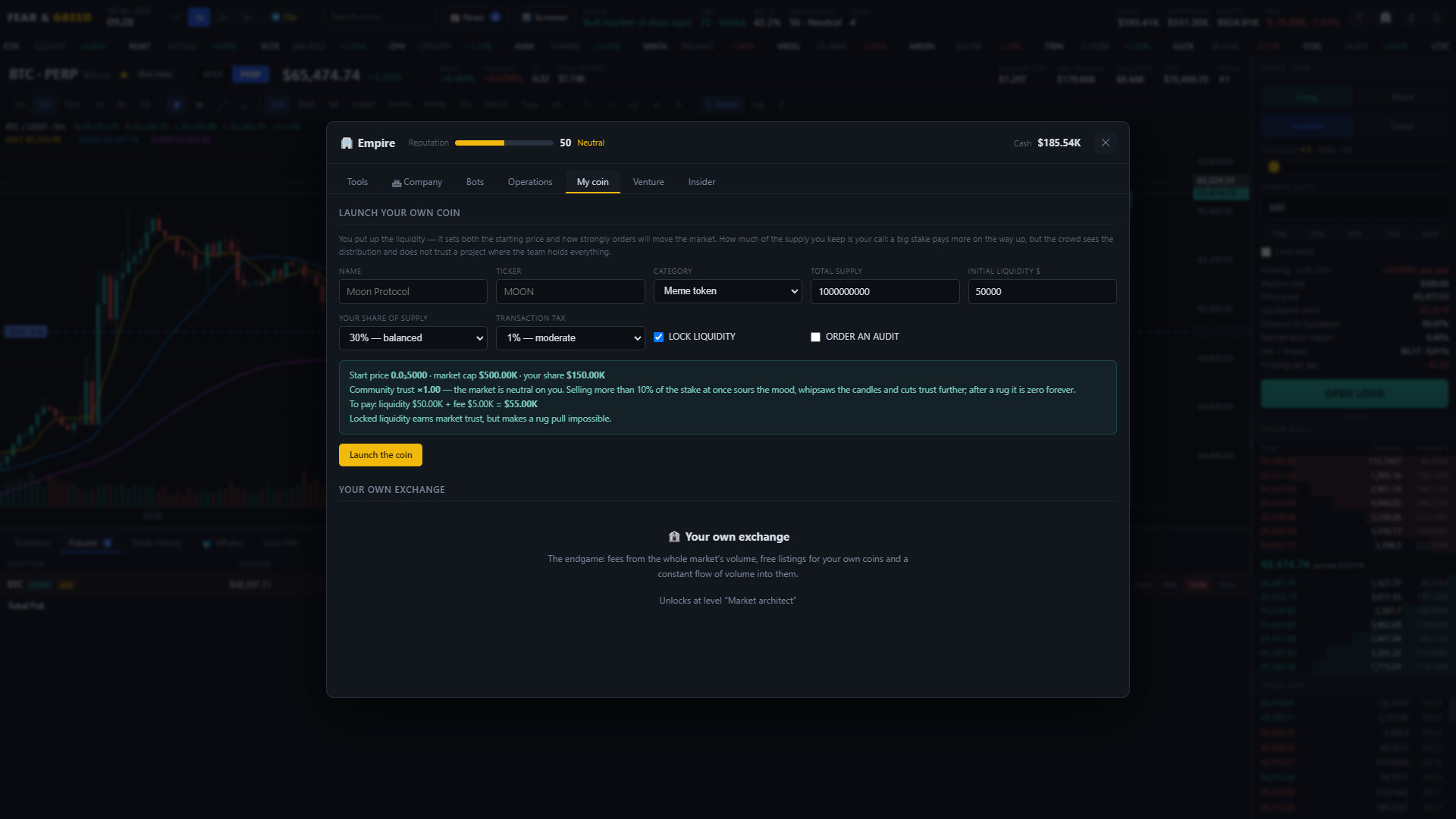 Fear & Greed: Trading Empire screenshot 4