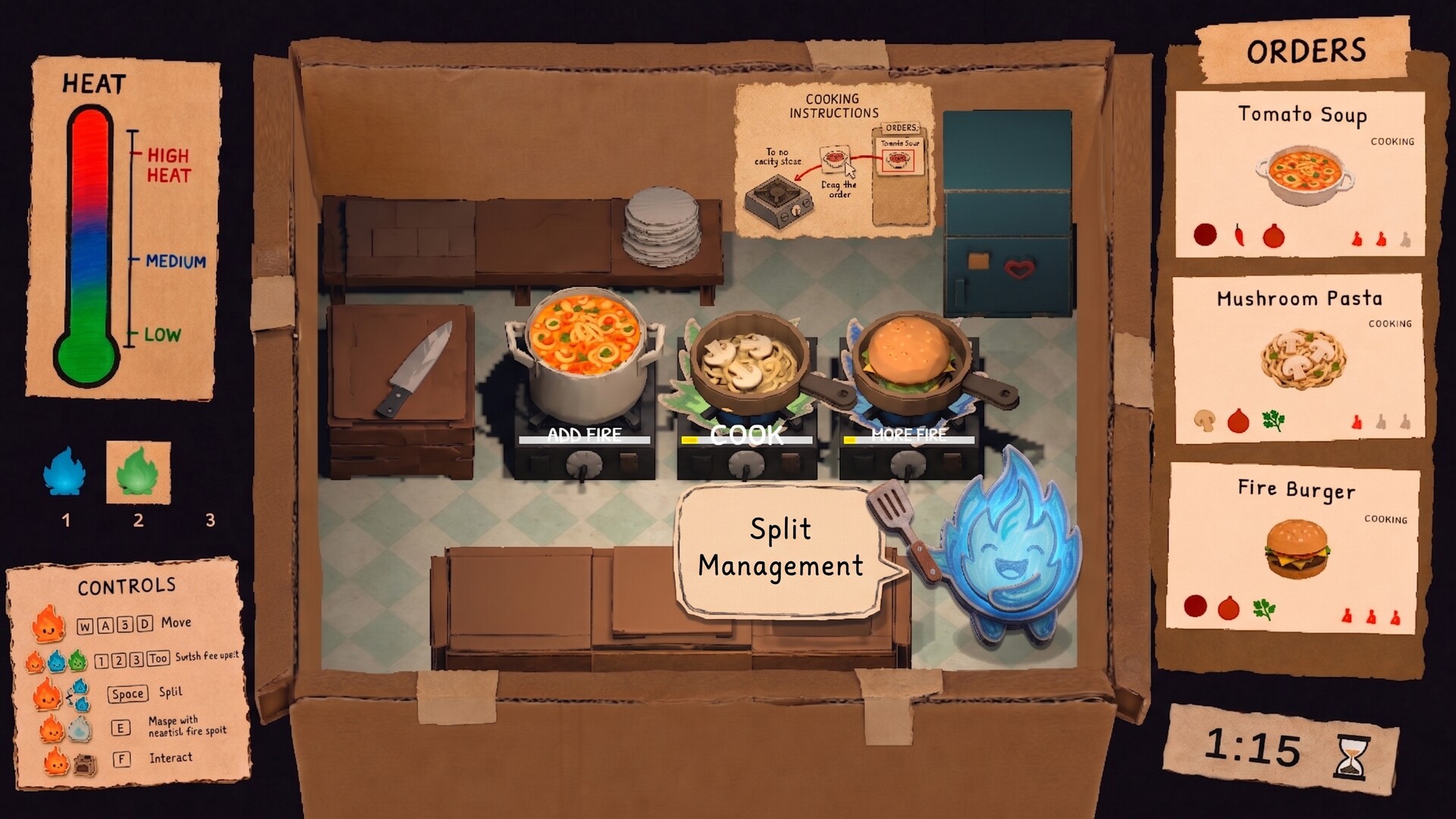 Flame, Cats & Kitchen screenshot 2
