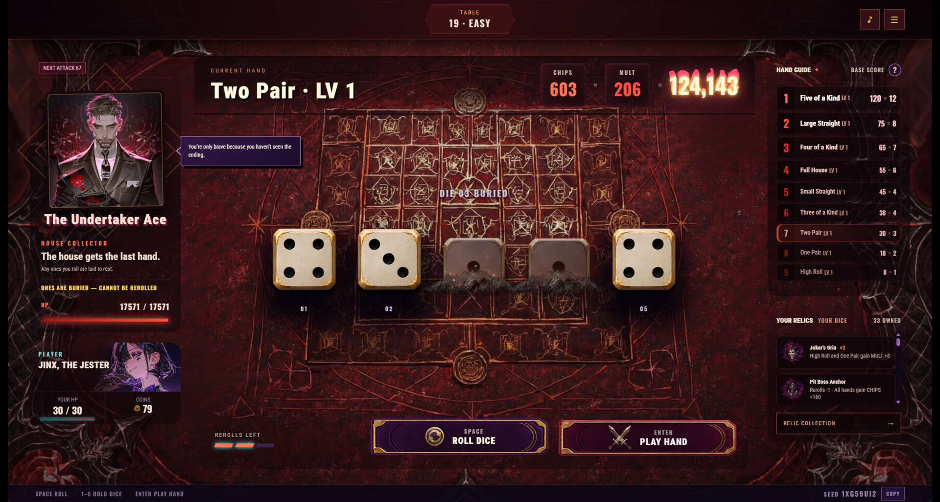 Dice After Dark screenshot #2