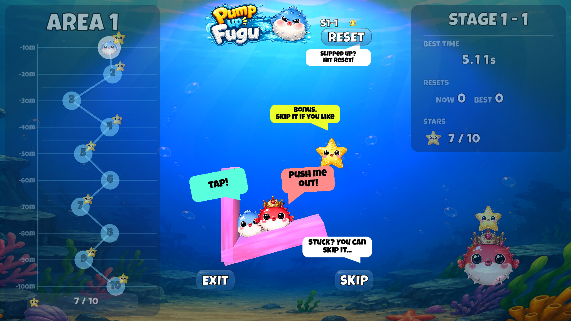 PumpUp Fugu screenshot 1