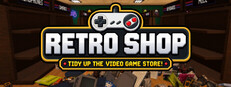 Retro Shop: Tidy Up the Video Game Store! Banner