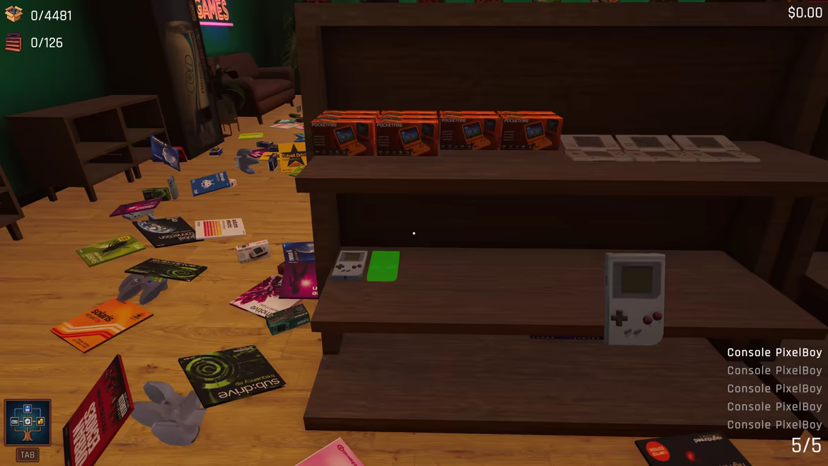 Retro Shop: Tidy Up the Video Game Store! 2