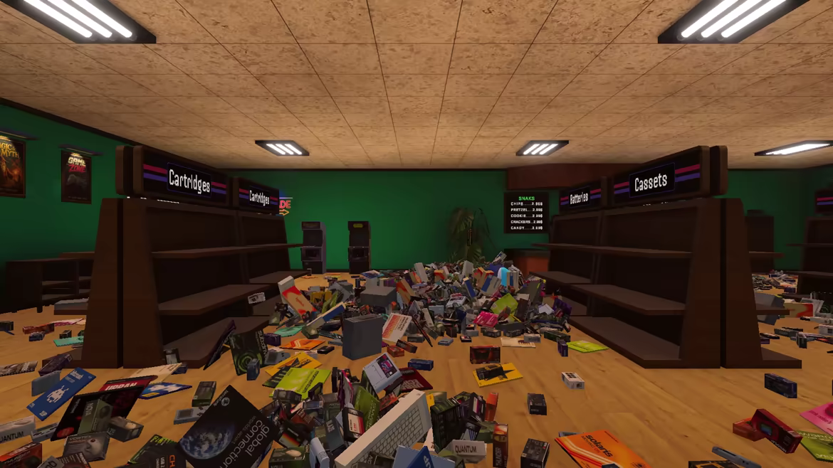 Retro Shop: Tidy Up the Video Game Store! 1