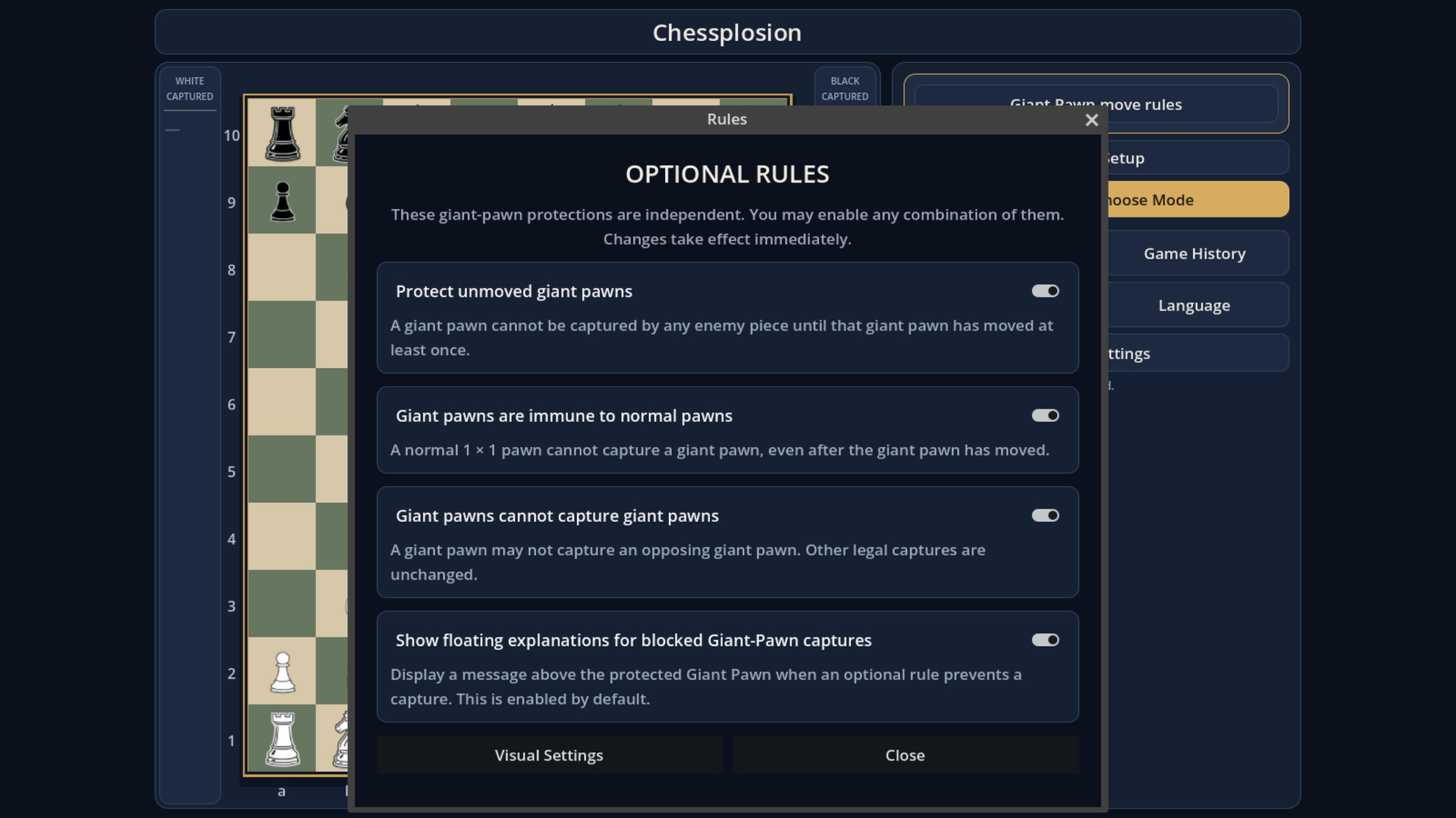 Chessplosion screenshot 5