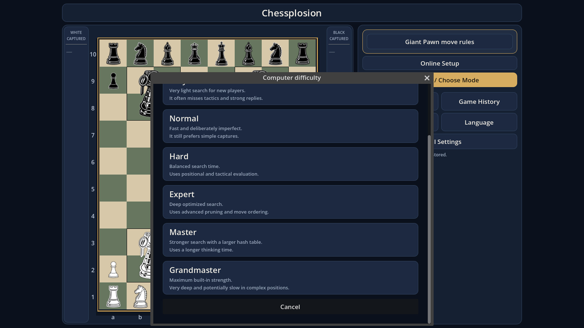 Chessplosion screenshot 7