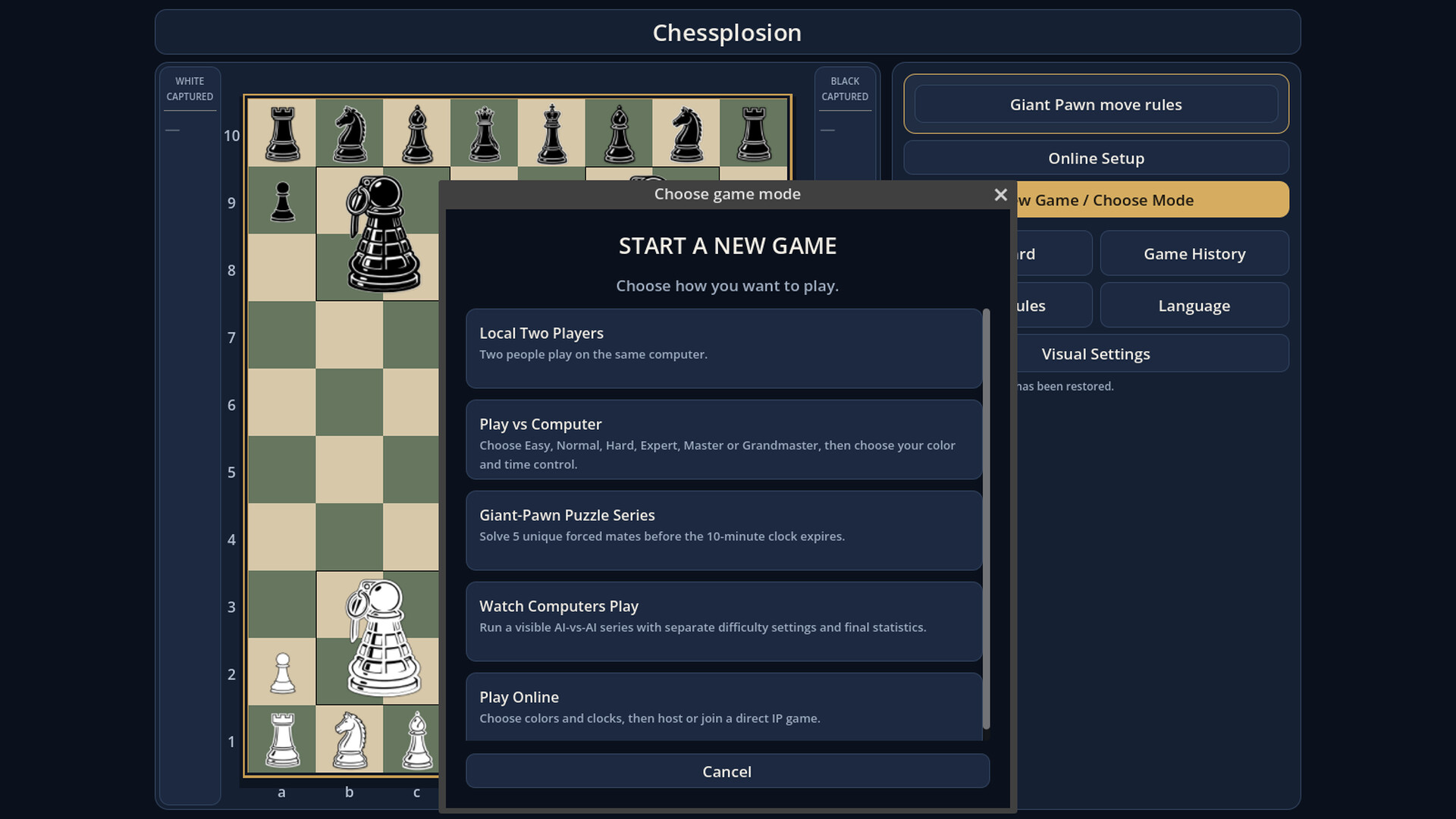 Chessplosion screenshot 6