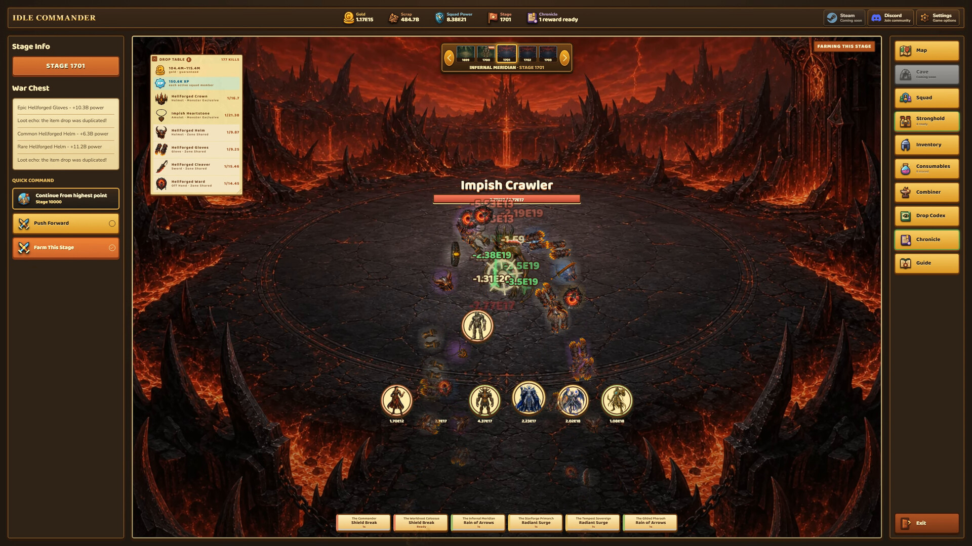 Idle Commander screenshot 1