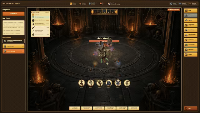 Idle Commander video 4