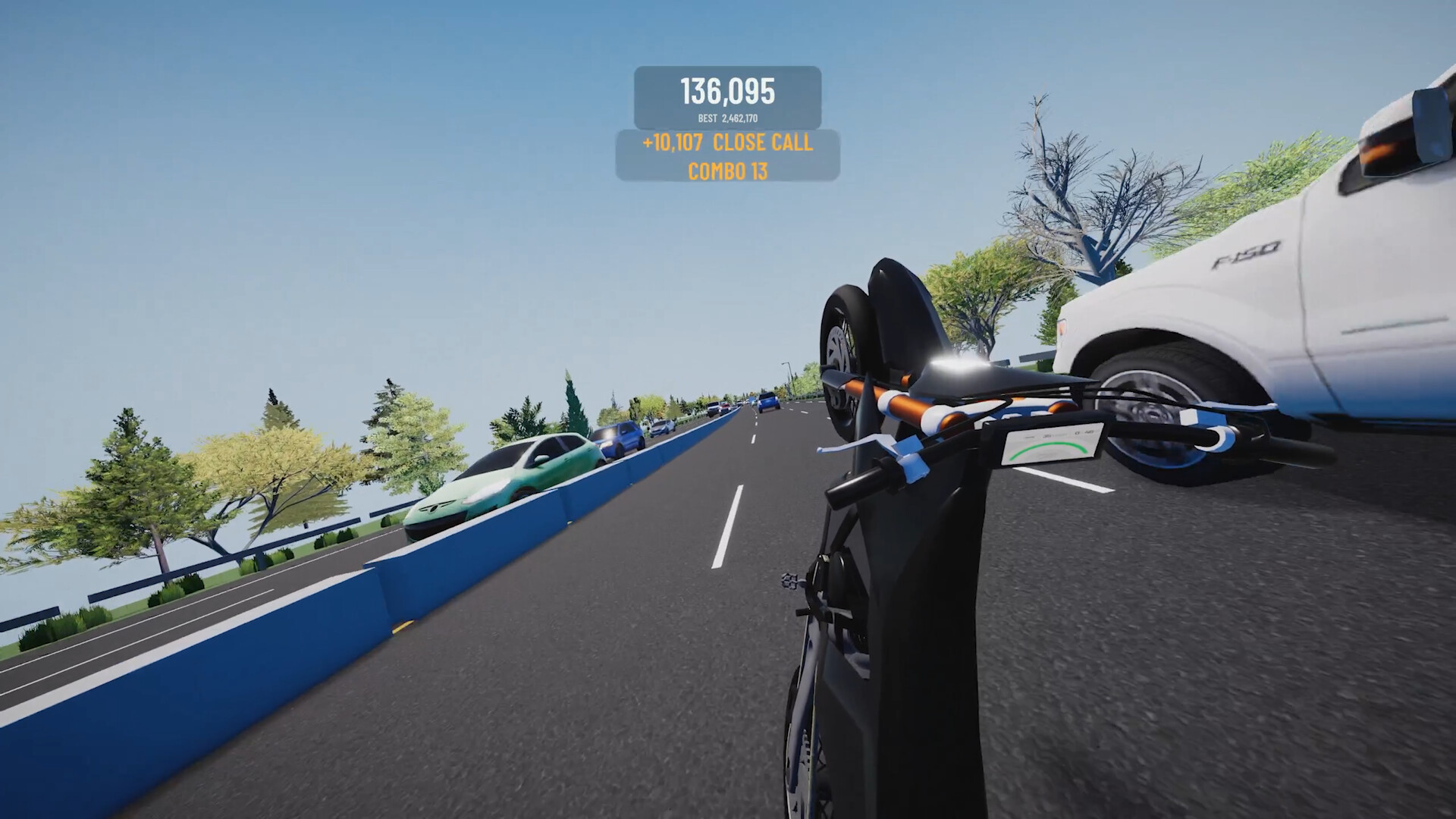 Wheelie Run screenshot 2