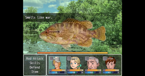 Deep Trouble: A Fishing RPG — скриншот 1
