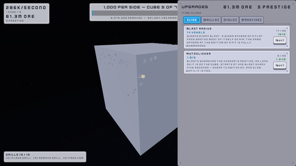 Cubeidle - Incremental Cube Breaker screenshot 3